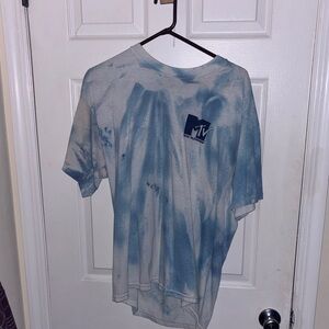 MTV Tie-Dye T-Shirt. Vintage desdstock 1990s t shirt! Like new! Rare!